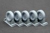 ScaleX WM 35019S CARGO TRUCK T2 Sagged wheel set (for AK-Interactive) 1/35